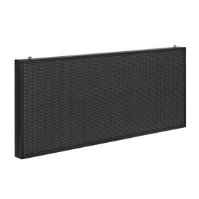 Programmable LED Sign, P6 Full Color Flexible Digital Scrolling Panel, DIY Custom Text Pattern GIF Display Board
